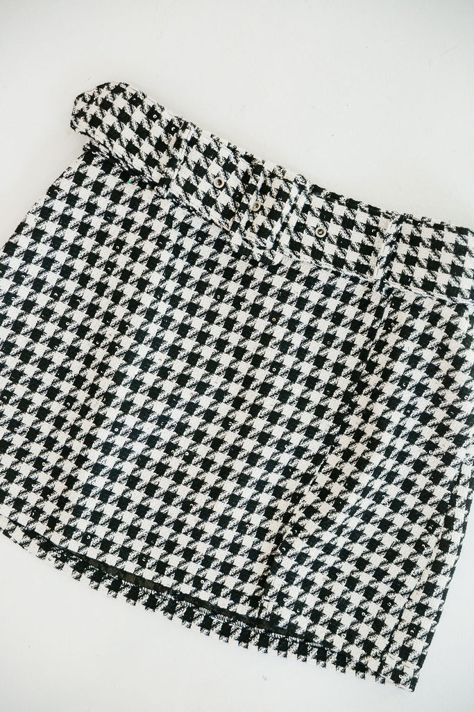 HOUNDSTOOTH HOLIDAY SKIRTS SKIRT Judith March   