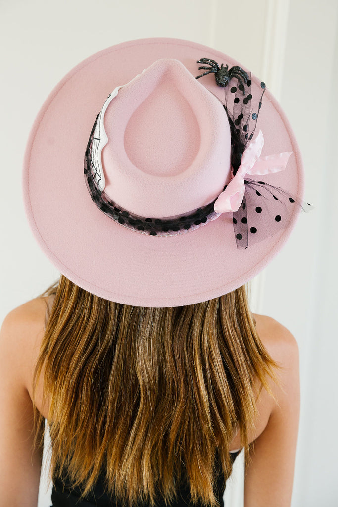 NIGHT CRAWLERS PINK RANCHER HAT HAT Judith March   