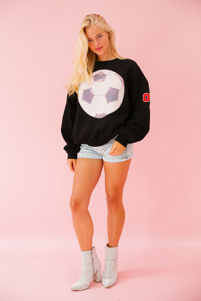 CUSTOM SOCCER PATCH NUMBER PULLOVER PULLOVER Judith March   