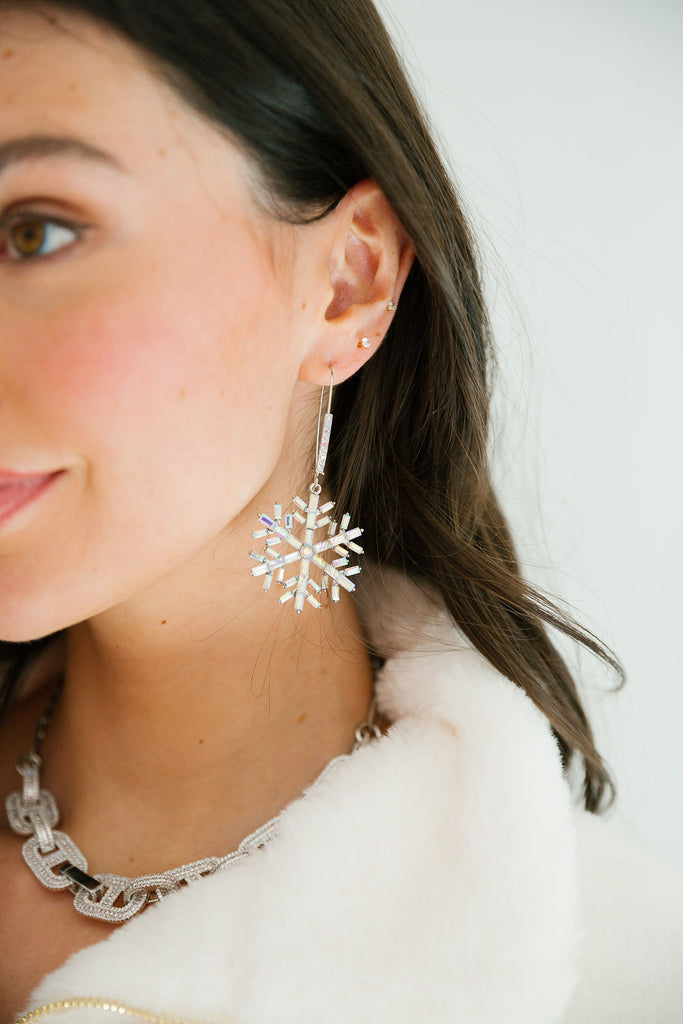 SNOWFLAKE EARRINGS earrings Judith March   