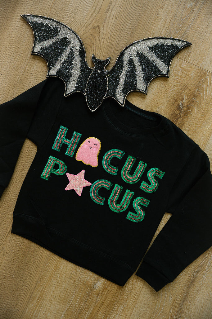 MINI KIDS HOCUS POCUS BLACK PULLOVER PULLOVER Judith March   