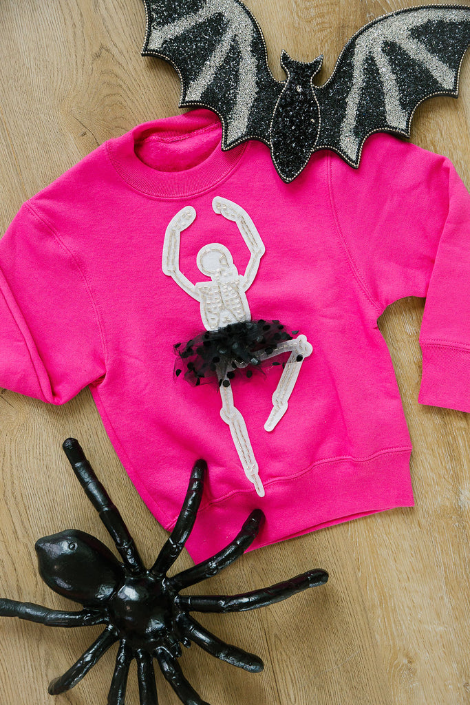 MINI KIDS SKELETON BALLERINA PULLOVER* PULLOVER Judith March