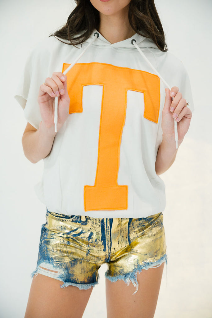 CUSTOM GAMEDAY LETTER PATCH TOP TOP Judith March   