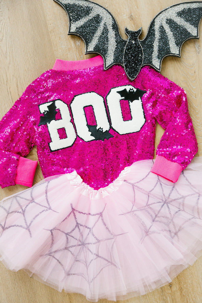 MINI KIDS BOO BATS SPARKLE JACKET JACKET Judith March   