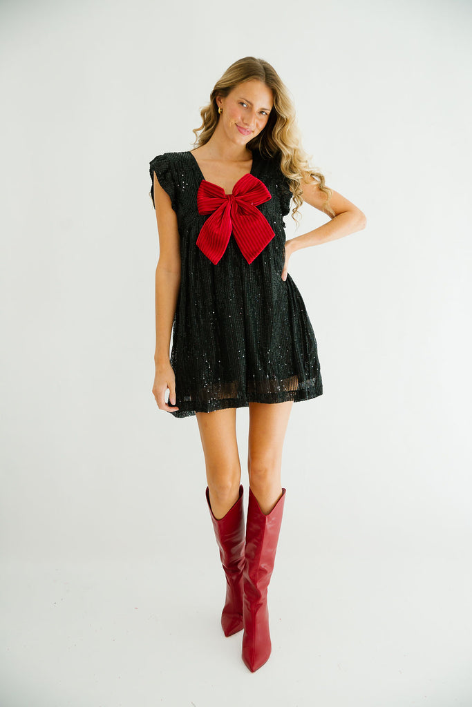 WRAP ME UP SEQUIN ROMPER DRESS Judith March   