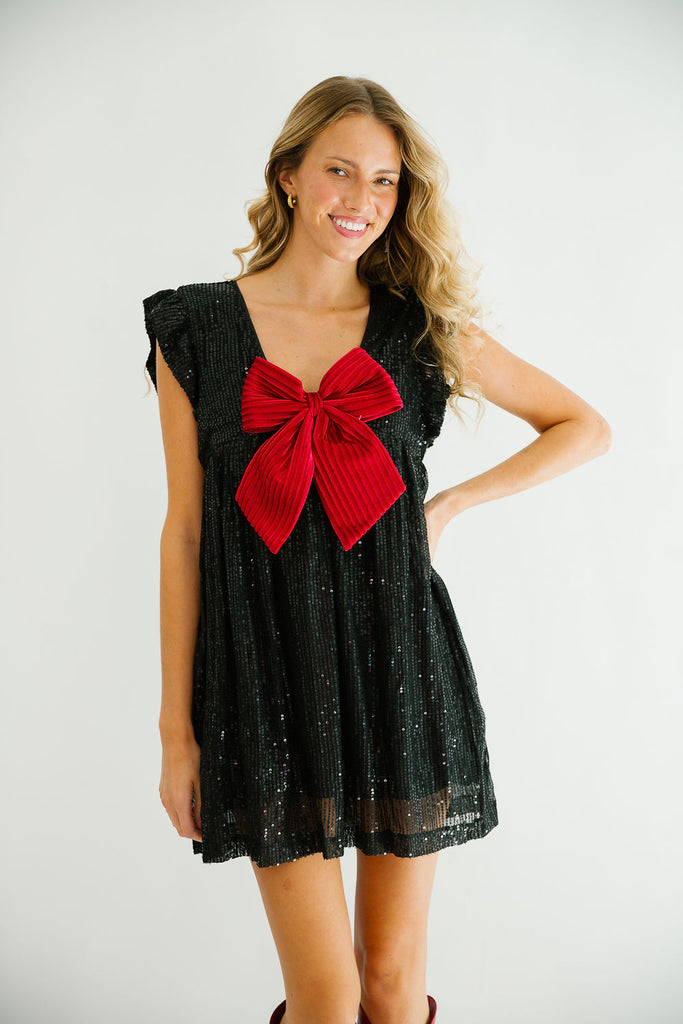 WRAP ME UP SEQUIN ROMPER DRESS Judith March   