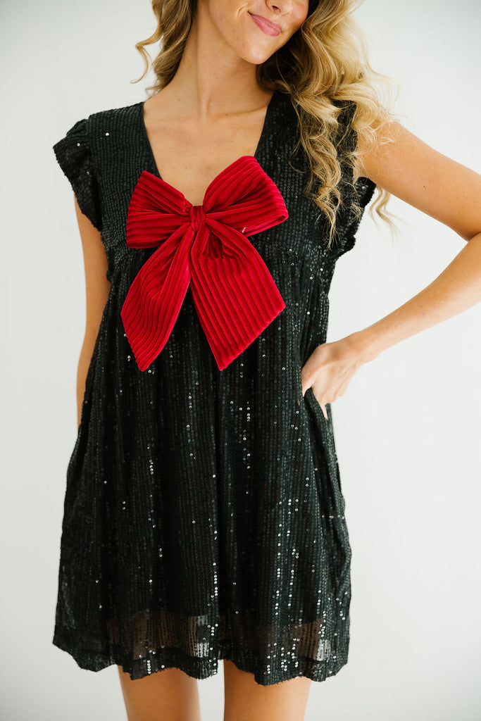 WRAP ME UP SEQUIN ROMPER DRESS Judith March   