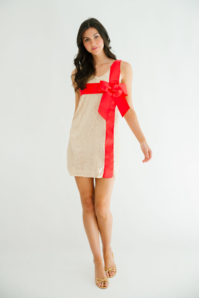 HOLIDAY SEASON SEQUIN TANK DRESS DRESS Judith March   