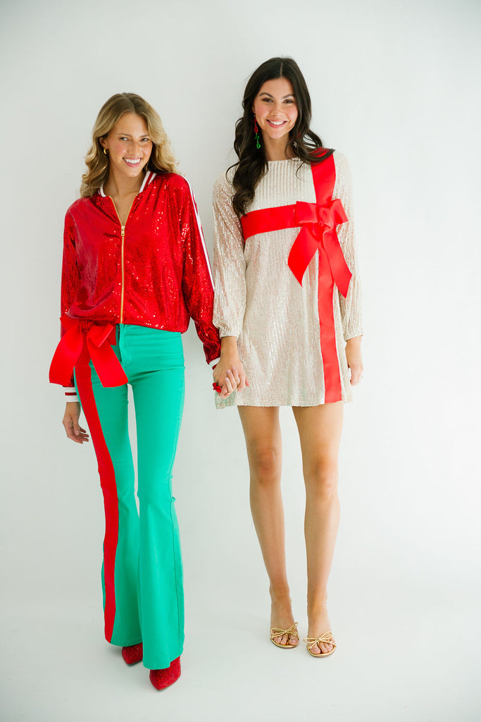 HOLIDAY SEASON MINT FLARES FLARES Judith March   