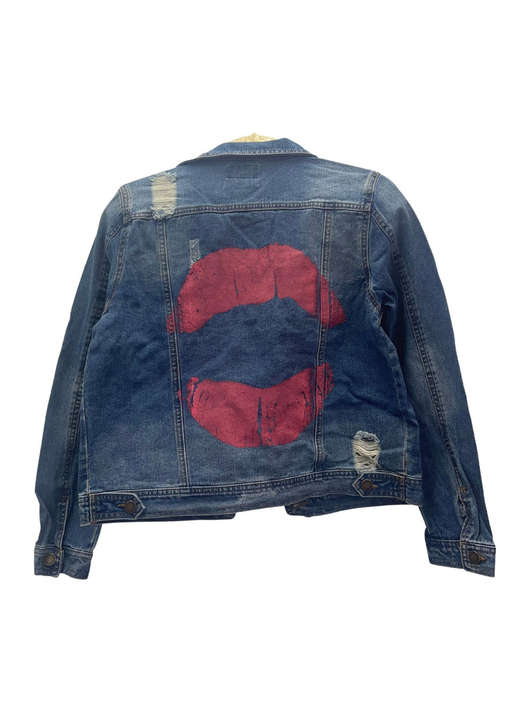 PUCKER UP DENIM JACKET OUTERWEAR Judith March   